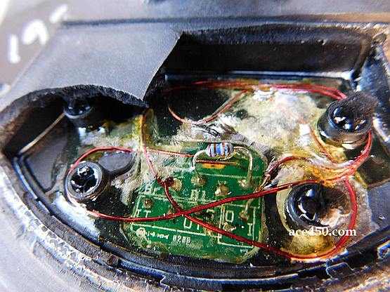 Что находится в середине штатной моно катушки от Фишера F-70