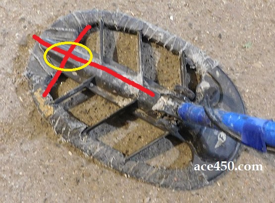 Катушка фишера F-70, F-75 где начало захвата цели ?