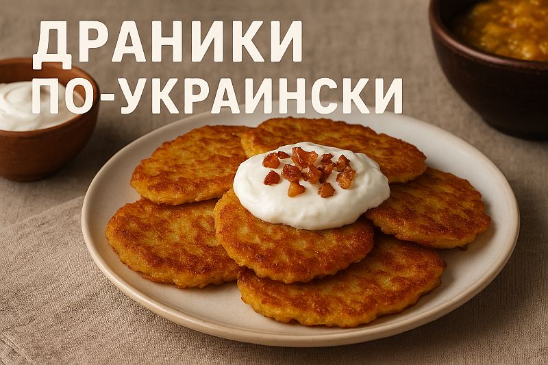 Драники по-украински