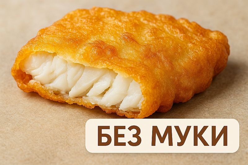 рыбу в кляре без муки
