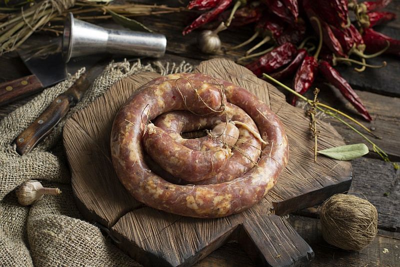 Домашняя колбаса по-украински