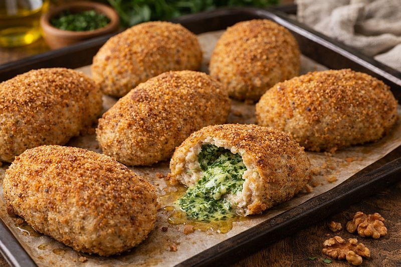 Ленивые котлеты по-киевски