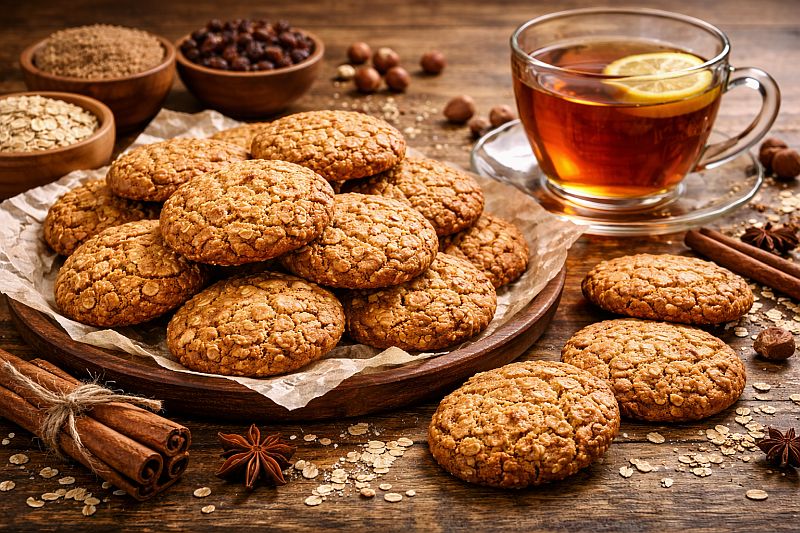 идеальное овсяное печенье