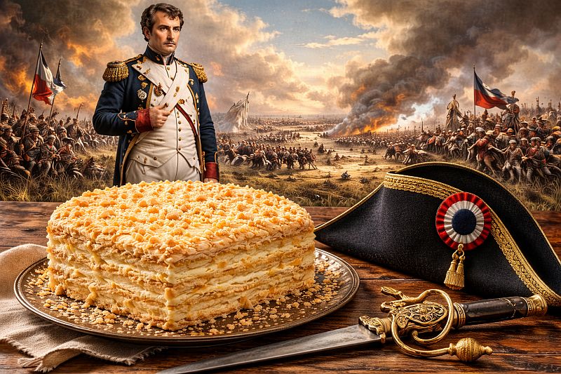 Как дома приготовить торт Наполеон