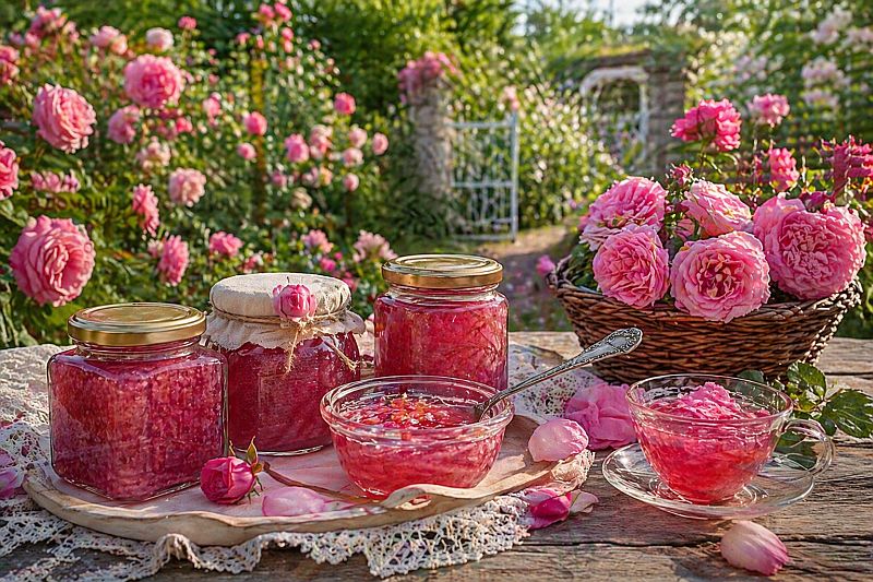 Варенье из лепестков роз